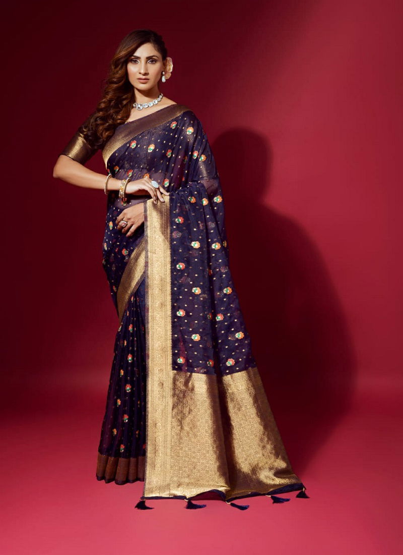 Rajpath Amuly Silk Designer Ethnic Wear Organza Silk Saree Collection
