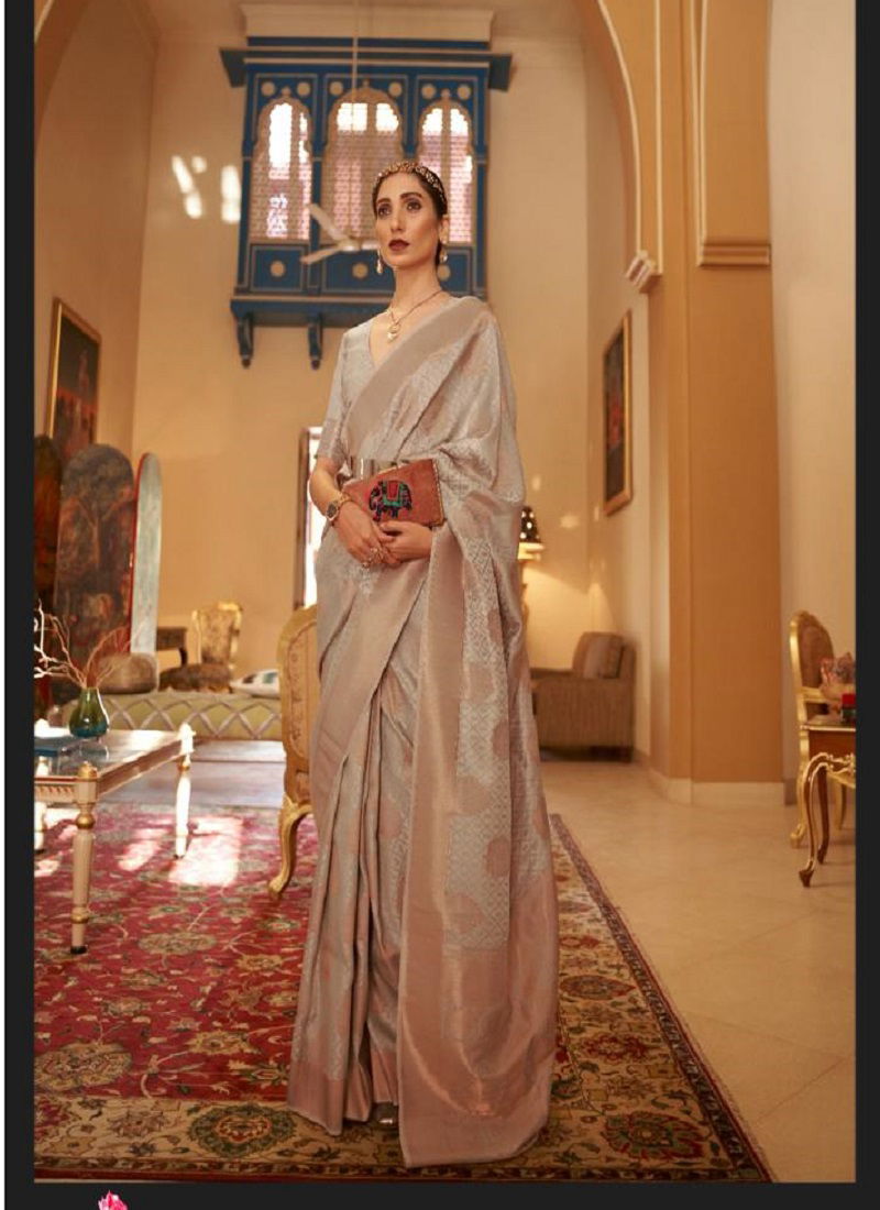 Rajtex Kshwetambari Silk New Exclusive Festive Wear Handloom Saree Collection
