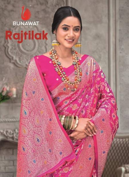 Rajtilak By Bunawat Silk Wedding Saree Suppliers In India