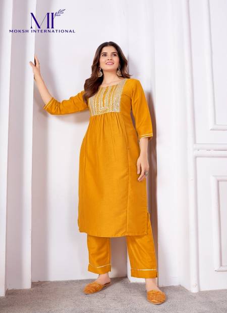 Rangoli Vol 1 By Moksh Heavy Silk Readymade Suits Wholesale Price In Surat
