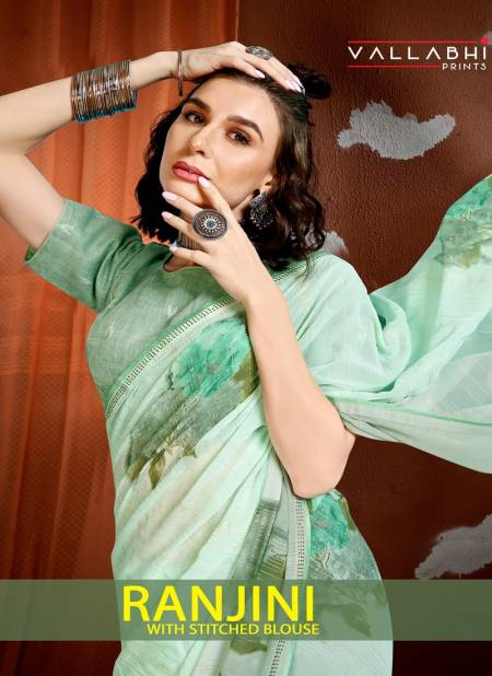 Ranjini By Vallabhi Georgette Printed Sarees Wholesale Shop In Surat