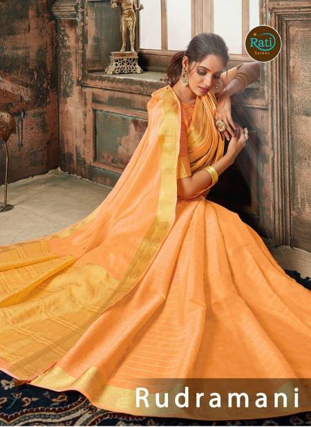 Rati Rudramani Latest Fancy Designer Stylish Festive Wear Fancy Silk Saree Collection
