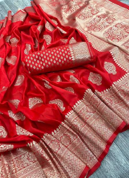 Rich Two Tone Pure Zari Golden Weaving Designer Sarees Wholesale Price In Surat