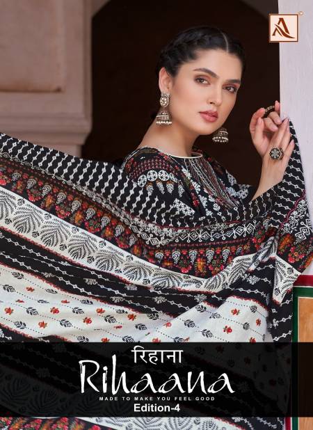 Rihaana 4 By Alok Suit Cambric Cotton Pakistani Dress Material Wholesale Shop In Surat