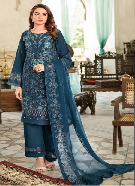 Rinaz Ramsha 16 New Heavy Festive Wear Georgette Pakistani Salwar Kameez Collection