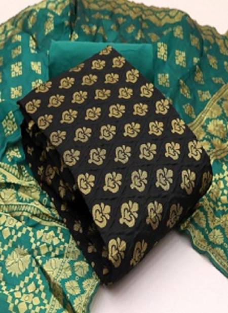 Rnx Banarasi Bubbles 3 Latest Fancy Casual Wear Banarasi Silk Dress Material Collection
