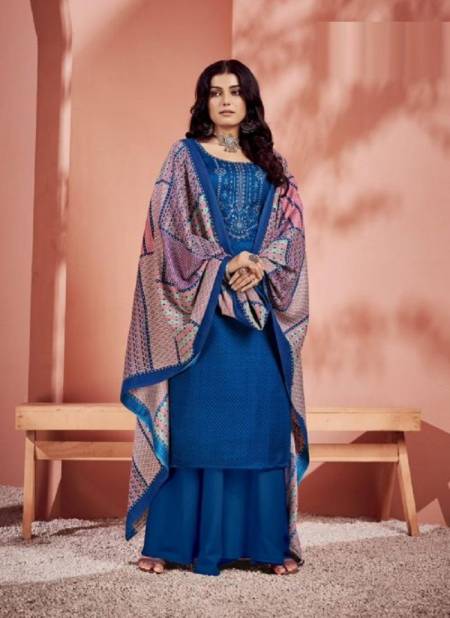 Roli Moli Maayera Fancy Festive Wear Embroidery Pashmina Dress Material Collection