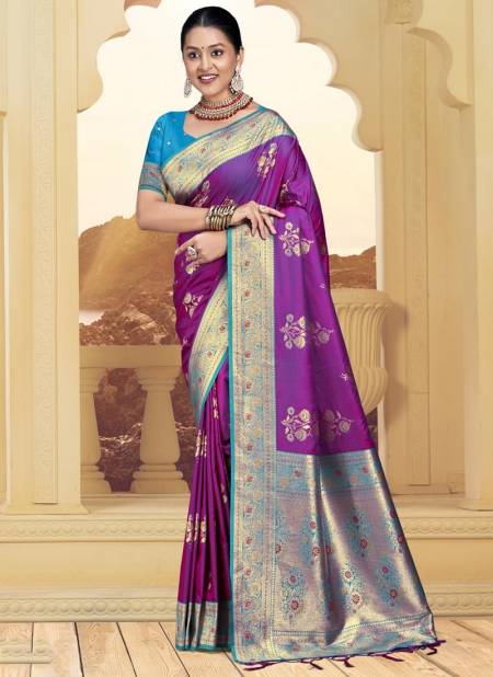 Rose Valley Silk 02 By Bunawat Designer Festival Wear Saree Suppliers In India