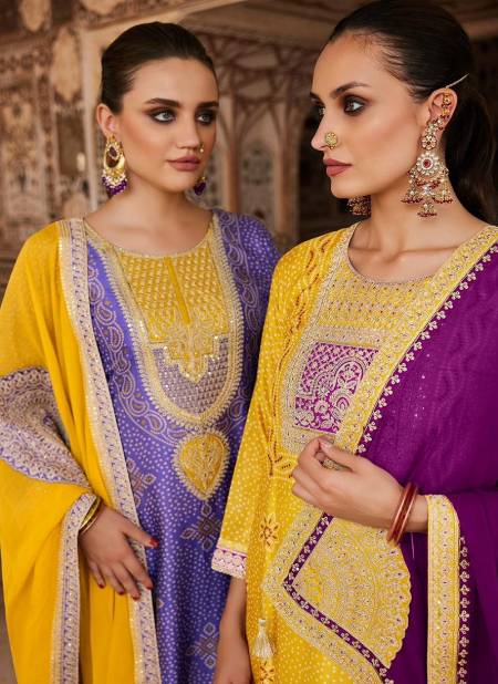 Rubani A By Ibiza Bandhani Printed Salwar Kameez Wholesale Online
