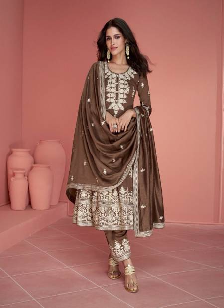 Rubina By Aashirwad Gulkand Premium Silk Readymade Suits Wholesale Shop In Surat

