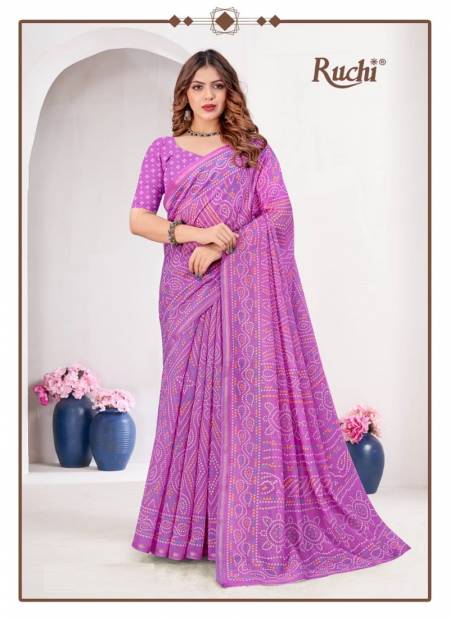 Ruhaani By Ruchi Soft Linen Printed Sarees Wholesale Shop In Surat