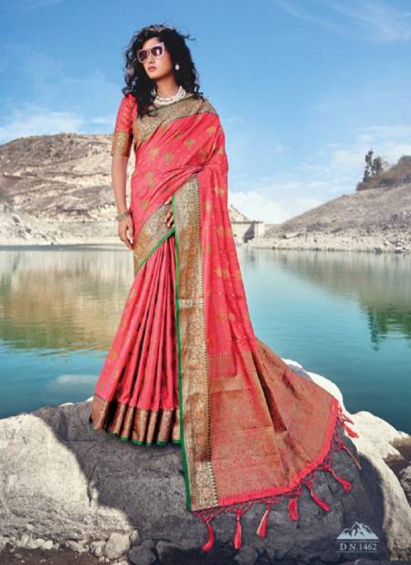 Sangam Kahira Silk Fancy Designer Festive Wear Banarasi Silk Saree Collection