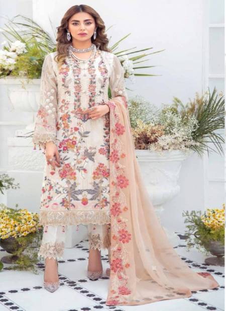 Serene Ramsha 2 Fancy Georgette Festive Wear Heavy Pakistani Salwar Kameez Collection