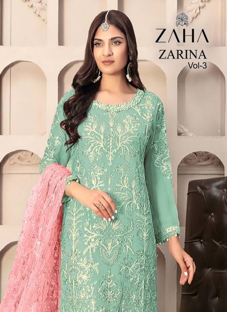 Sersha Vol 2 By Zaha 10217-A To C Pakistani Suits Wholesalers in Delhi
