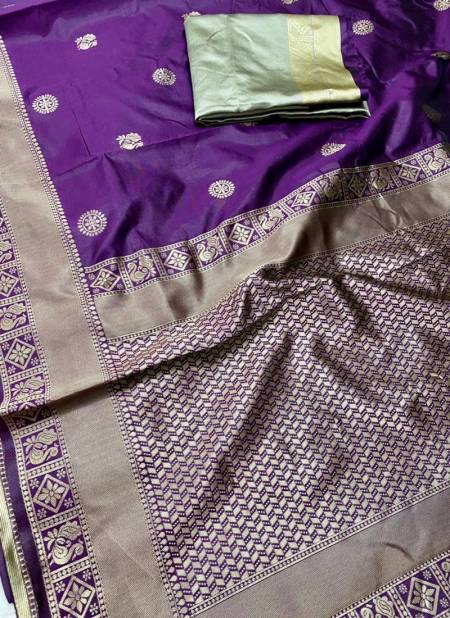 SF 251 By Shubh Organic Banarasi Silk Sarees Wholesale Price In Surat