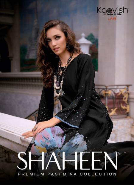 Shaheen By Kaavish Viscose Pashmina Printed Suits Wholesalers In Delhi