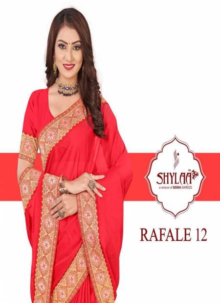 Shhylaa Rafale Vol-11 Premium Jari Weaving Laces Latest Fancy Designer Saree Collection