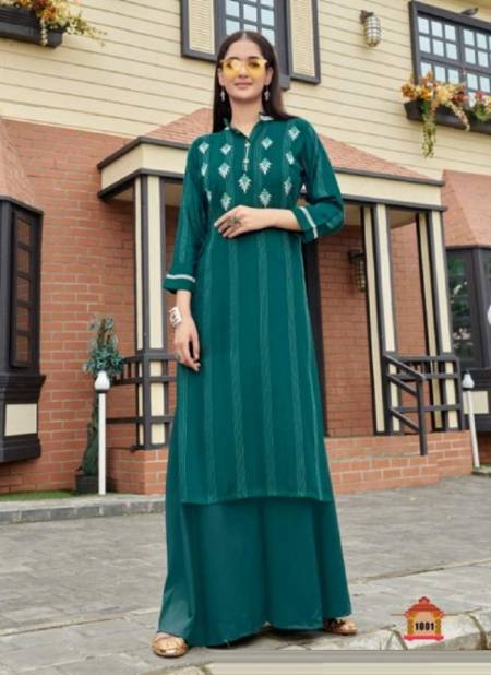 Shubh Anamika 1 Ethnic Wear Rayon Viving Fancy Designer Kurti Collection