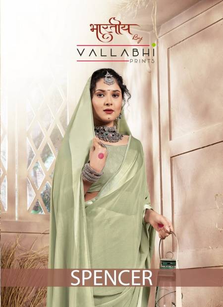 Spencer By Vallabhi Georgette Designer Printed Sarees Wholesale Price In Surat
