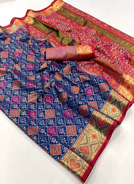 SRC Digital Printed Patola Silk Designer Sarees Suppliers In India