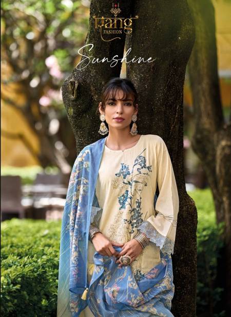 Sunshine By Rang Printed Heavy Lawn Cotton Dress Material Wholesale Shop In Surat
