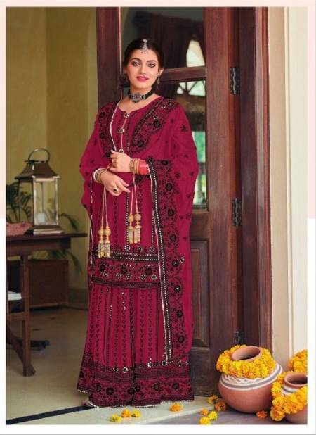 Super Hit 1348 Georgette Festive Wear Heavy Embroidery Salwar Kameez Collection