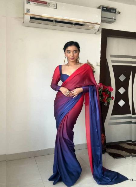 Taniya Rangoli By DAC Soft Rangoli Silk Designer Readymade Saree Manufacturers