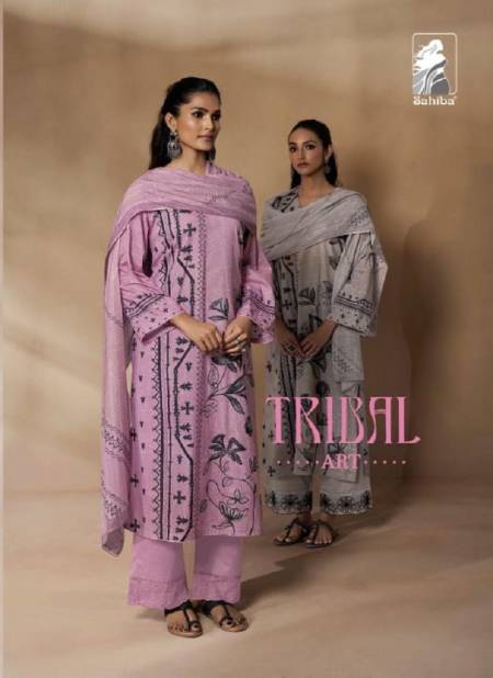 Tribal Arts By Sahiba Moscow Digital Printed Cotton Dress Material Wholesale Price In Surat