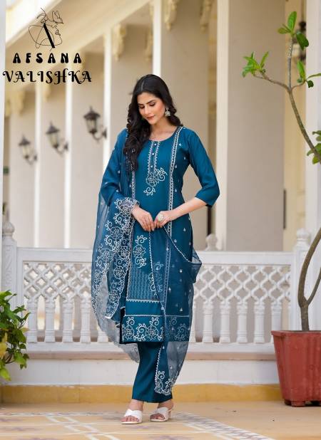 Valishka By Afsana Size Set Roman Designer Readymade Suits Wholesalers In Delhi
