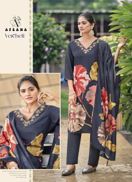 Vercheli By Afsana Size Set Muslin Printed Readymade Suits Wholesale Market In Surat
