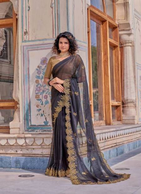 Ynf Chakra Shimmer New Designer Ethnic Wear Chiffon Latest Saree Collection