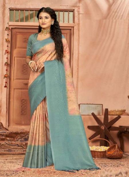 Ynf Republic Digital Ethnic Wear Designer Kanjeevaram Saree Collection