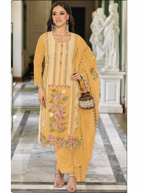 Z 215 Zarqash Embroidery Georgette Pakistani Readymade Suits Wholesale Shop In Surat
