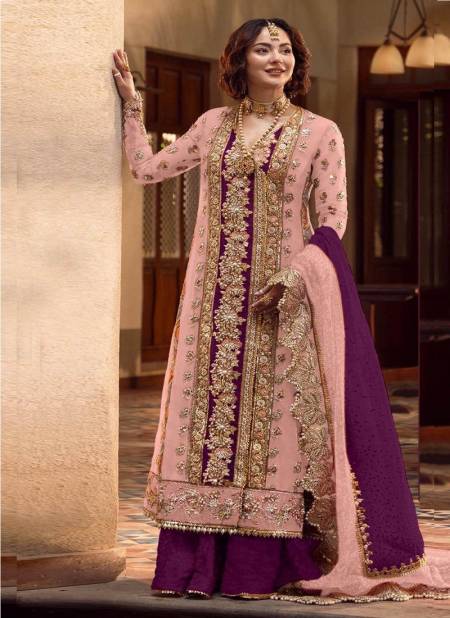 Z 3034 B Zarqash Embroidery Georgette Wholesale Pakistani Suits In India