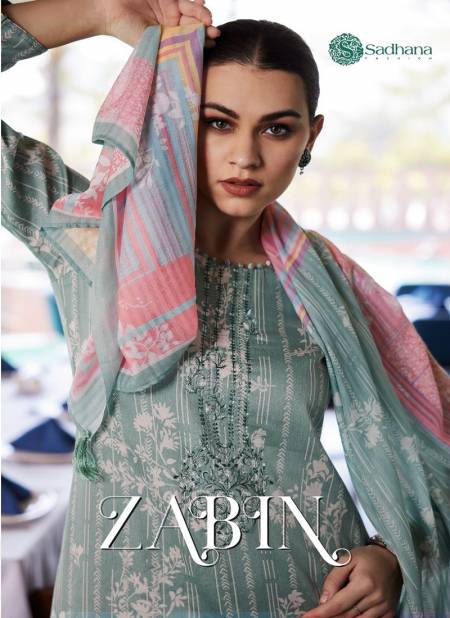 Zabin By Sadhana Heavy Work Pure Jam Cotton Salwar Suits Wholesale Market In Surat
