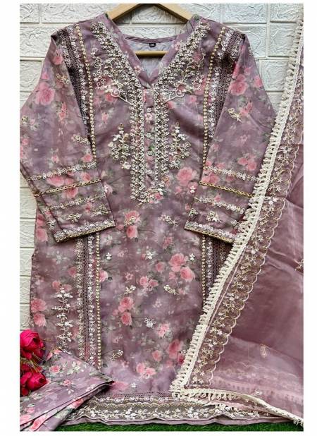 Zaha 10333 A To D Organza Embroidery Pakistani Readymade Suits Wholesale Online