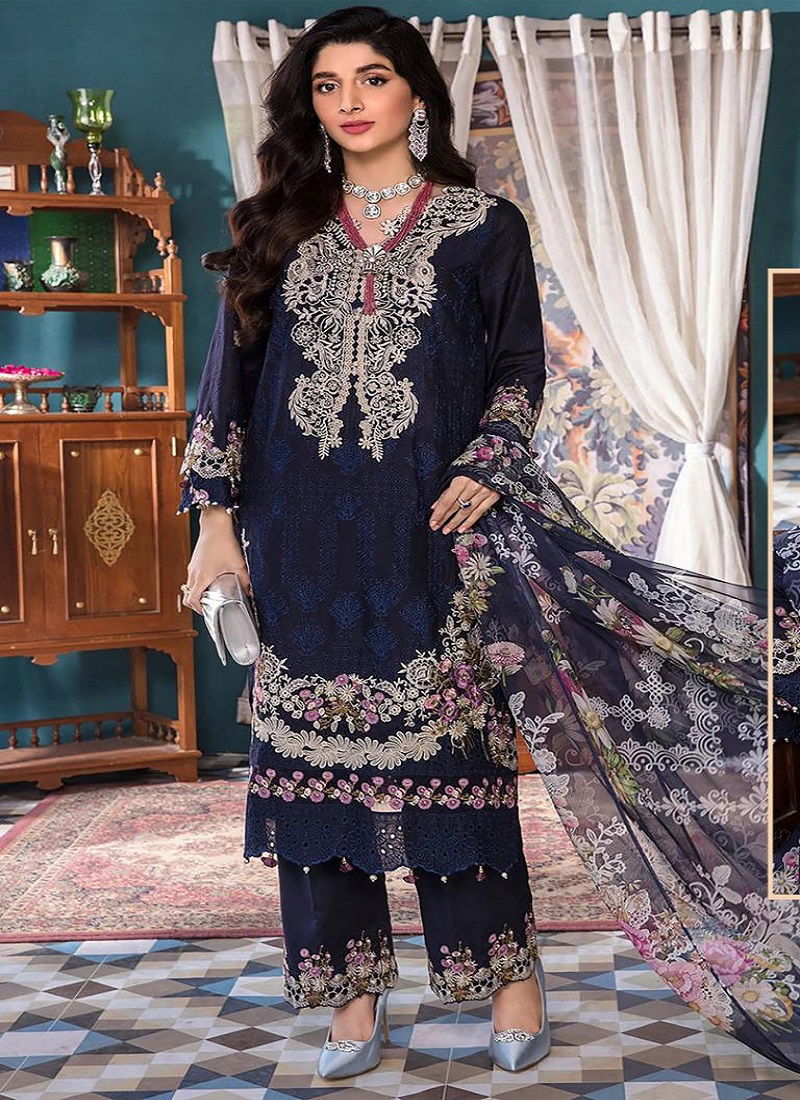 Zarqash Elaf Chikankari Heavy Designer Festive Wear Pakistani Salwar Suits Collection