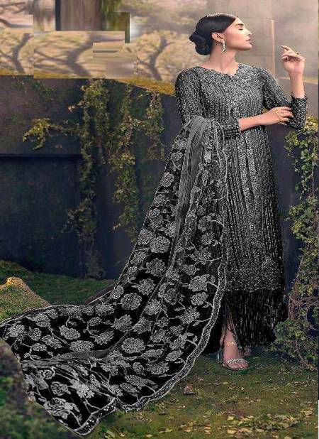 Zarqash Sana Safinaz 2107 Heavy Wedding Wear Pakistani Salwar Kameez Collection