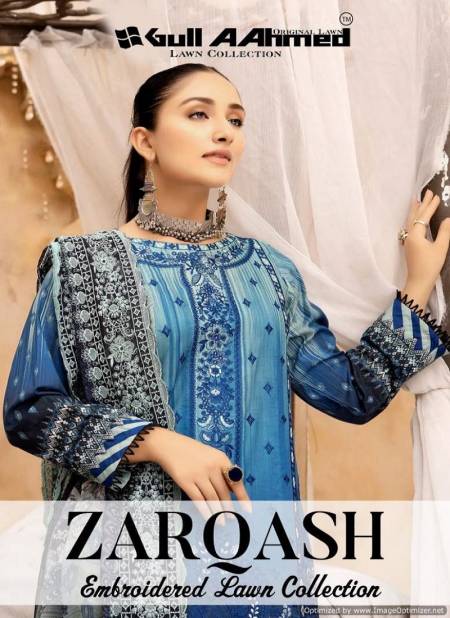 Zarqash Vol 1 By Gull A Ahmed lawn Cotton Printed Pakistani Dress Material Wholesale Online