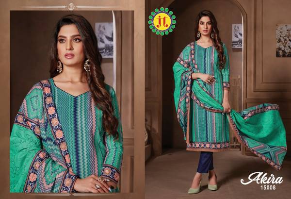 Jt Akira 15 Latest Collection Of Pure Cotton Printed Dress Material