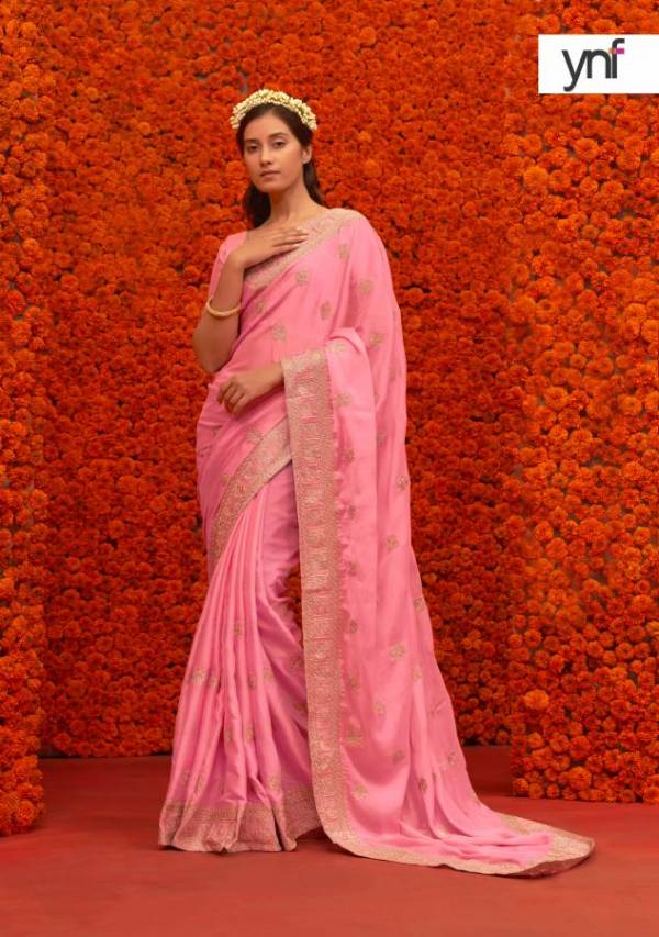 Ynf Tatami Fancy Wedding Wear Rangoli Silk Crepe Heavy Latest Saree Collection