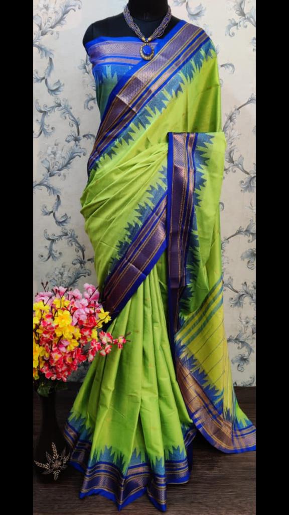 Redolence Prachi Exclusive Latest Festive Wear Function Wear Cotton Silk Designer Saree Collection
