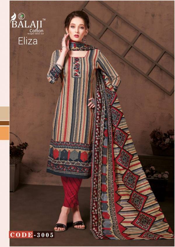 Balaji Eliza Vol 3 Present Latest Designer Printed Pant Style Regular Wear Salwar Suit Collection  