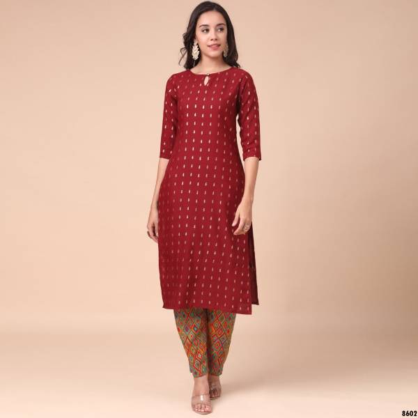 Kainat 15 Daily Wear Cotton Printed Kurti With Palazzo Collection