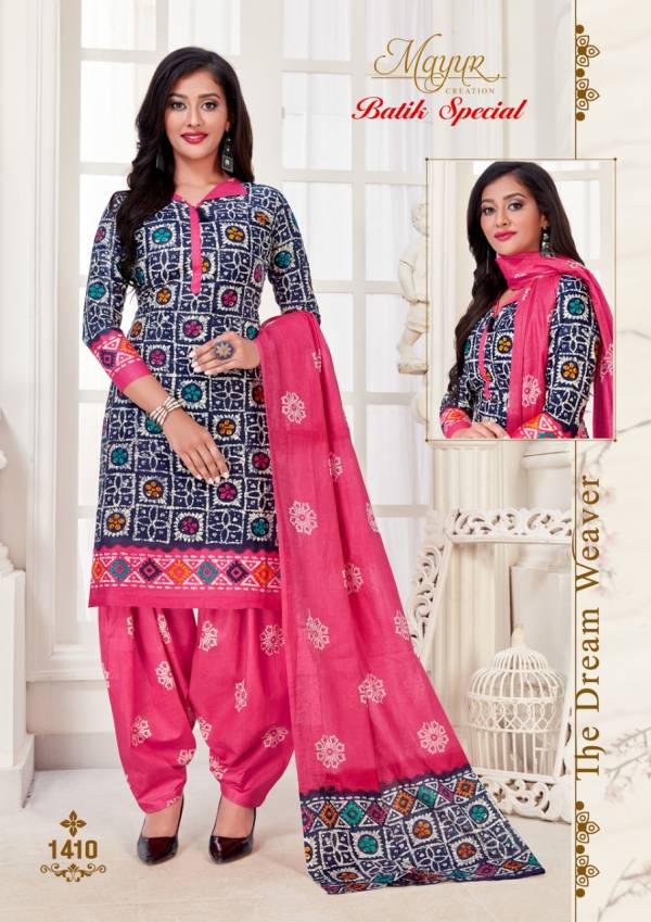Mayur Batik Special Vol 14 Latest Casual Wear Printed Cotton Dress Material Collection 