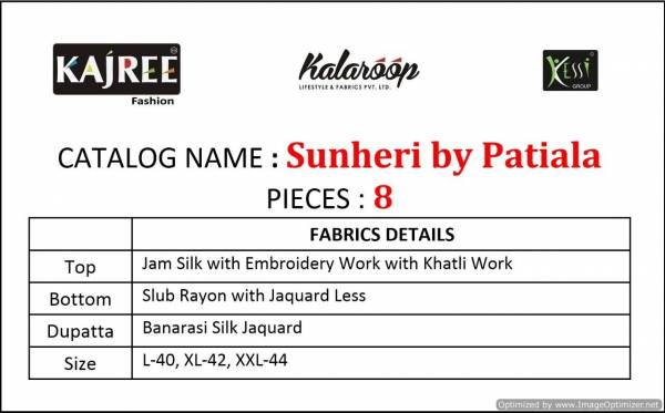 Kalaroop New Launch Of Designer Embroidered Work With Slub Rayon Bottom And Banarasi Silk Dupatta Ready Made Patiala