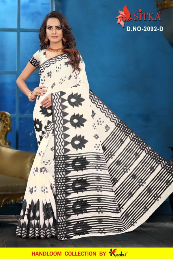 Printed Poly Cotton Daily Wear Saree Collection