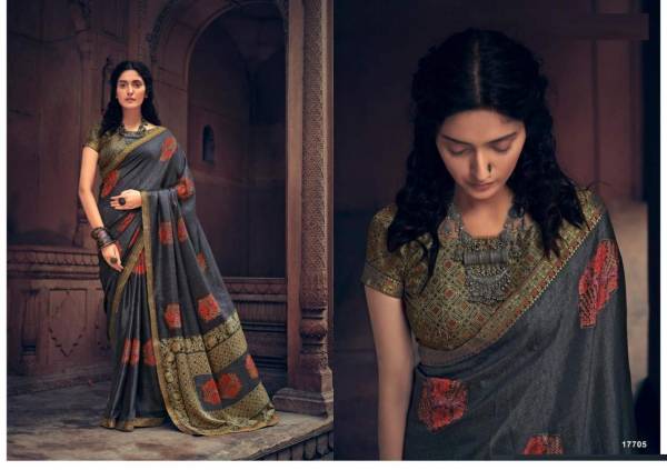 Tanushree Ethnic Wear Designer Fancy Cotton Saree Collection

