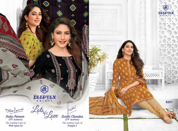 Deeptex Miss India Vol 62 Latest Exclusive Collection Of Designer Printed Pure Cotton Dress Material 