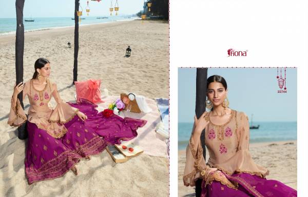 Fiona Noorie Nx Latest Heavy Designer Wedding Wear Heavy Worked Salwar Suits Collection
